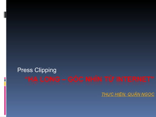 Press Clipping 