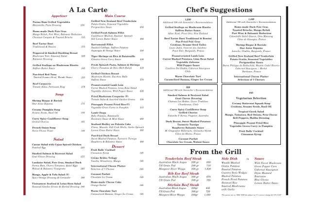 Hanoi Fine Dining Press Club Launches New A La Carte Menu February 2 Hanoi Fine Dining Press Club Launches New A La Carte Menu February 2