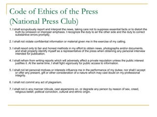 Press and its limitations | PPT