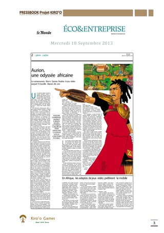 3
Mercredi 18 Septembre 2013
 