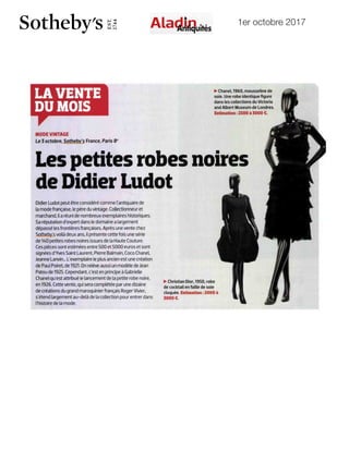 1er octobre 2017
PAYS :France
PAGE(S) :22
SURFACE :52 %
PERIODICITE :Mensuel
DIFFUSION :(44262)
1 octobre 2017 - N°348
 