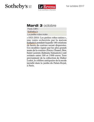 1er octobre 2017
PAYS :France
PAGE(S) :72
SURFACE :7 %
PERIODICITE :Mensuel
DIFFUSION :65165
N°4141
 