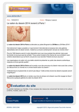 ​Otto Freundlich (1878-1943) Cercles de lumière (arc-en-ciel cosmique), 1922
Gouache et pastel sur papier, 300 x 205 mm. Dédicacé, signé et daté au dos Herrn und Frau
Dr. Julius Wissinger / herzlichst zu Eigen / Otto Freundlich / Juni 1922.
Charles-Édouard Jeanneret, dit Le Corbusier (1887-1965) Joueuse d’accordéon et deux f emmes enlacées, v ers 1928-
1929
Gouache, aquarelle et mine de graphite sur papier, 210 x 270 mm. Signé en bas à droite. © FLC-ADAGP, Paris
www.salondudessin.com
​SALON DU DESSIN
Palais Brongniart
Place de la Bourse – 75002 Paris
Du mercredi 26 au lundi 31 mars
Vernissage public le mardi 25 mars de 16 h à 22 h
De 12h à 20h30
Nocturne le jeudi 27 mars jusqu’à 22 h
Fermeture le lundi 31 mars à 20 h
Entrée 15 €, catalogue compris
Envie d'ailleurs Magazine 69 rue de Negreneys 31200 Toulouse France - contact@evamagazine.fr - Téléphone : 05 61 13 14 84
 