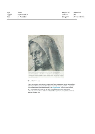 Pays : France Périodicité : En continu
Support : Francetvinfo.fr Diffusion : NC
Date : 27 Mars 2014 Catégorie : Presse Internet
_________________________________________________________________________________
 