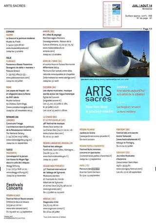 51 RUE DE VIVIENNE
75095 PARIS CEDEX 02 - 01 44 88 42 72
SEPT 14
Mensuel
OJD : 42730
Surface approx. (cm²) : 961
N° de page : 152-153
Page 1/2
TRIBALART
1675011400508/GVB/OTO/2
Tous droits réservés à l'éditeur
MARCHE DE L'ART
HACHE DE TYPE TIGO
ile Matty Para-Micronesie
xixe
siecle os de tortue
et bois 25 5 x 27 cm
galerie Patrick fi Qndine
Mestdagh Bruxelles
FIGURE
ANTHROPOMORPHE,
Region lagunaire
(Ebrie/Aladian) Côte
d Ivoire xixc
siecle
ivoire H I I cm
galerie Renaud
Vanuxem Paris
©Hughes Dubois
LE PARCOURS EN HAUT DE L'AFFICHE
Le Parcours des mondes s'impose, a Paris, comme le plus important rassemblement d'art tribal international,
avec soixante huit participants témoignant de la bonne sante de ce marche
Sans remettre en cause leur absolue le
gitimite, pourquoi les arts premiers,
primitifs ou tritnux, selon les nominations,
exercent ils une telle fascination ?
S il s agit
d un certain exotisme, ce Parcours des
mondes porte bien son nom et emmené
cette annee les isiteurs non seulement en
Afrique ou en Oceanie, maîs aussi en Inde
ou en Himalaya Des galeries spécialisées
en art asiatique, telles qu'Indian Heritage,
Renaud Montmeat ou Pablo Touchaleaume,
font en effet partie des neufs nouveaux ar
rivants II est même question de la crea
lion d un autre parcours focalise sur lAsie
pour 2015 comme le dévoile Pierre Moos,
directeur cle l'événement « Cest une evolu
lion naturelle car nous avons observe que le:,
marchands organisaient de plus en plus d'ex
positions sur l'Asie le Nepal le Tibet ou I In
donesie et notammentgrace au Quai Branly
l'intérêt granditpour cette partie du monde »
Qu ils soient confirmes ou débutants, les
amateurs se révèlent séduits par une nou
yelle generation de marchands aussi pcda
COUPE AUX CHAMA' Jama Coaque
Équateur 100-600 terre cuite avec traces
de polychromie H 3 3 5 c m galerie
Furstenberg Paris ^Michel Gurfinkel
gogues qu'imagmatifs comme en témoigne
la trentaine d'expositions thématiques pro
graminées pour cette edition Cn plus de
sujets classiques portant sur lanimal ou les
coiffes d'Afrique, se développent des thèmes
sur les parures des idoles les liens avec les
ancêtres les fétiches ou la magie, jusqu'à
la decouverte plus inattendue dc peuples
aborigènes du Japon ou Mickey au Benin
Le marche est galvanise par les acheteurs
mêlant volontiers art moderne ou design
aux lignes épurées de certaines statuaires
« Cesf un fadeur positif, poursuit Pierre
Moos, maîs il nefaudrait pas pour autant
pénaliser les amateurs traditionnels d'art
tribal qui ne peuvent plus suivre, car même
dans les maisons de ventes, 60°o des plus
hauts prix dart primitif sont atteints grace
aux collectionneurs de tableaux > Toutefois,
il est encore possible d'acquérir une piece
a partir de quèlques milliers d'euros, qui se
révélera tout aussi fascinante Car lensemble
cle la profession observe chez ses clients des
réactions passionnées, voire radicales Des
chocs émotionnels qui < frappent au cœur »
et permettent dexphquer le succes croissant
des arts primitifs
MARIE MAERTENS
PARCOURS DES MONDES, quartier des
Beaux-Arts a Samt-Germam-des-Pres.
75006 Paris, du 9 au 14 septembre + d infos
http //bit ly/7291parcoursdesmondes
 