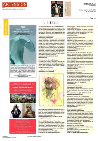 51 RUE DE VIVIENNE
75095 PARIS CEDEX 02 - 01 44 88 42 72
SEPT 14
Mensuel
OJD : 42730
Surface approx. (cm²) : 961
N° de page : 152-153
Page 2/2
TRIBALART
1675011400508/GVB/OTO/2
Tous droits réservés à l'éditeur
FFTIfHF BATÉKÉ
Gamboma pool Maleba,
Republique Démocratique
du Congo, milieu du
xixe
siecle bois et matières
composites H 43 5 cm,
galerie Alain Lecomte
Paris Collecte en 1924
par Robert Lehuard
qui était alors en poste
auCongo-Brazzaville
cet objet est reste
dans un parfait etat de
conservation «Cetait
de/a tres rare o I epoque
de s y intéresser maîs
cet homme avait réussi
a transmettre sa passion
a son fils Raoul qui fonda
la revue « Arts d Afrique
Notre » et conserva
la collection dans son
ensemble » précise le
marchand Alain Lecomte
Cette statue comporte
une cavité au niveau
du tronc qui accueillait
des plantes médicinales
dissimulées sous une
sorte de terre gluante
Elle servait également
a honorer le culte des
ancêtres ce qui explique
la qualite de réalisation
de la tête et de la coiffe
LUCAS RATTON
« AFRICANISE »
LA RUE DE SEINE
Deux ans apres I ouverture
de sa premiere galerie ce
jeune marchand de 27 ans
au prestigieux patronyme
a emménage au 33 rue
de Seine et se réjouit
de convertira I art africain
les clients fidèles a I art
moderne ou au design
Maîs sa participation a la
Tefaf I a intronise dans
la cour des grands et
Lucas Ration souhaite
capitaliser sa montee en
gamme dans ce nouvel
espace de 70 m2
mis en
scene par Rene Bouchara
(également architecte
d interieur de la
Biennale des antiquaires)
Son terrain de prédilection
demeure la Côte d Ivoire
et il n hésite pas a faire
la promotion de
ses nouvelles acquisitions
sur Internet
YANN FERRANDIN,
CONFIANT DANS LAVENIR
C'est parce qu elle est
la plus représentative du
quartier que Yann Ferrandm
a souhaite s installer
rue de Seine (au n°33)
Dans son nouvel espace
de 160m2
ce specialiste
de I art africain océanien
maîs aussi d Amerique
du Nord ou esquimau
pourra se concentrer
sur davantage d expositions
thématiques avec
des objets « de bonnes
générations jusqu au
début du xxe
siecle et
d excellentes patines »
Pour le Parcours des
mondes il dévoile une
quarantaine d oeuvres
pour ces collectionneurs
qui se renouvellent
actuellement en nombre
« poussant le marche
vers le haut et confortant
les amateurs des débuts
dans leurs choix »
MASQUE BHUTA, INDE, v. 1800, bronze, yeux incrustes d argent,
027cm galerie Indian Heritage, Paris Pour le marchand
Frederic Rond de la galerie Indian Heritage « ce masque est
frappant par so technique traditionnelle de bronze a la cire perdue
mise au service de I expression primitive et archaïque qui devait
symboliser la transe du chamane habite par I esprit qu il incarnait ' »
Ces masques pouvaient être en effet portes a la main au-dessus
de la tête ou sur le visage par un oracle virevoltant pour démontrer
qu il devenait surhumain Au depart issus des cultures animistes
ils devaient attirer la protection des dieux et honorer les animaux
d ou leur nom bhuta qui signifie « esprit » en sanskrit
 