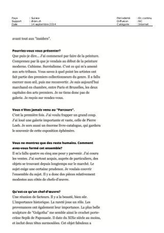 Pays : Suisse Périodicité : En continu
Support : Bilan.ch Diffusion : NC
Date : 14 septembre 2014 Catégorie : Internet
 