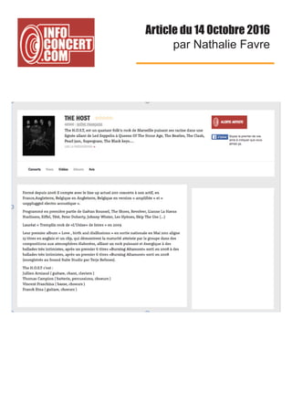 Article du 14 Octobre 2016
par Nathalie Favre
 