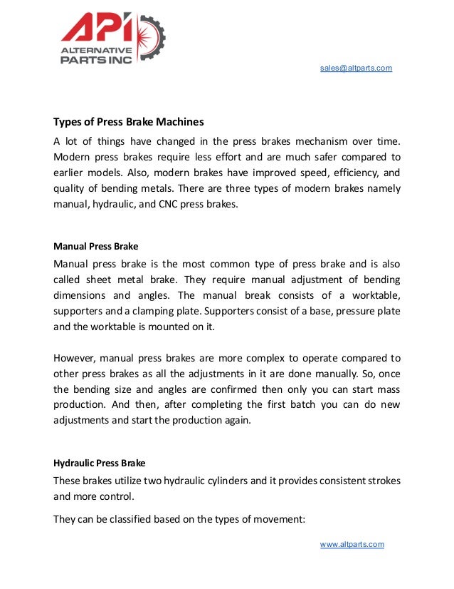 Press Brake Machines_ Types, Advantages, and Disadvantages.pdf