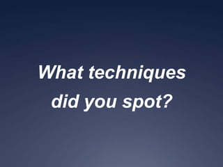 Example #1: A Day at the Races