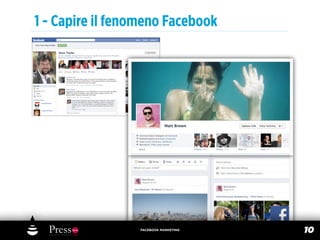1 - Capire il fenomeno Facebook




                 FACEBOOK MARKETING
                                      10
 