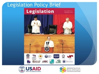 Legislation Policy Brief
 