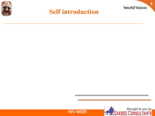 WV MEER
Self introduction
 