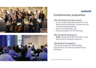 techtextil texprocess 2017 india eng | PPT