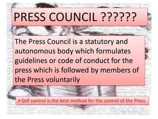 Press council | PPTX
