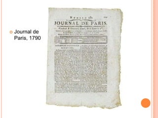  Journal de
Paris, 1790
 