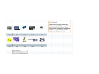 Placa base     Ordenador portátil     Ratón                   MicrotarjetaSD       Impresora




  FALSO               FALSO                   FALSO               FALSO              FALSO




 Cascos              Teclado              Pantalla        Ordenador de sobremesa   Disco duro




  FALSO               FALSO                   FALSO               FALSO              FALSO




             Aciertos primera fila:                   0
             Aciertos segunda fila:                   0
             Aciertos totales:                        0
 