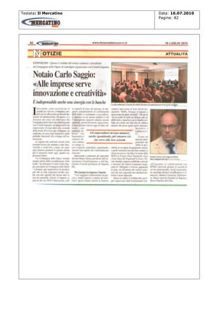 Testata: Il Mercatino

Data: 16.07.2010
Pagina: 82

 