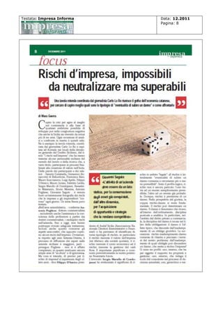 Testata: Impresa Informa

Data: 12.2011
Pagina: 8

 