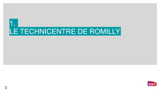 LE TECHNICENTRE DE ROMILLY
1.
3
 
