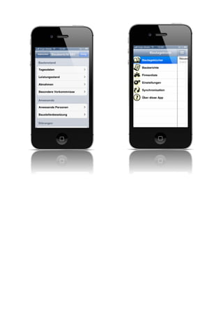 Bautagebuch App für Android, iPhone und iPad