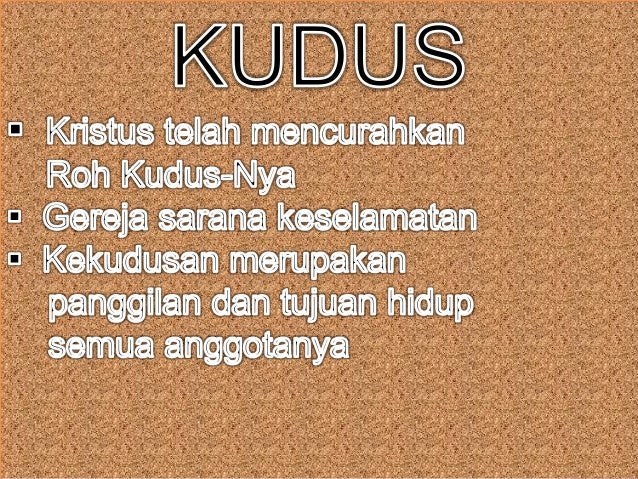 Empat Sifat Gereja Katolik