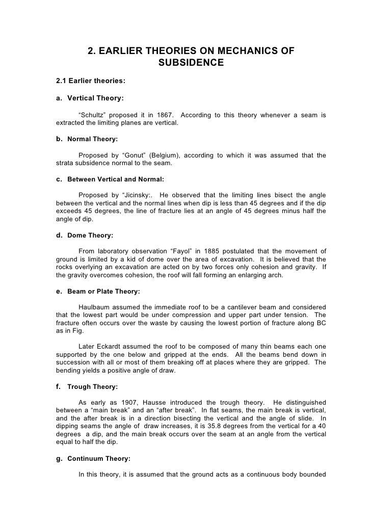 relation factor mathematical of Monitoring Its and Surface Subsidence Prediction relation factor mathematical of Monitoring Its and Surface Subsidence Prediction