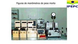 Figuras de manômetros de peso morto
 