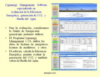 Eficiencia Energetica, software de gestion