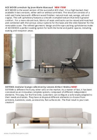 25
SISTEMA modular lounge collection by Lievore Altherr Molina NEW!
SISTEMA is different from any other sofa on the market...
