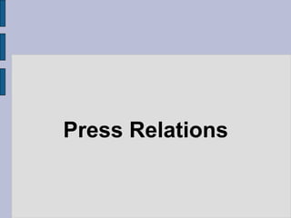 Press Relations 