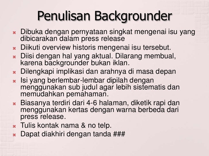 Press release