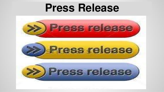 standard press release format