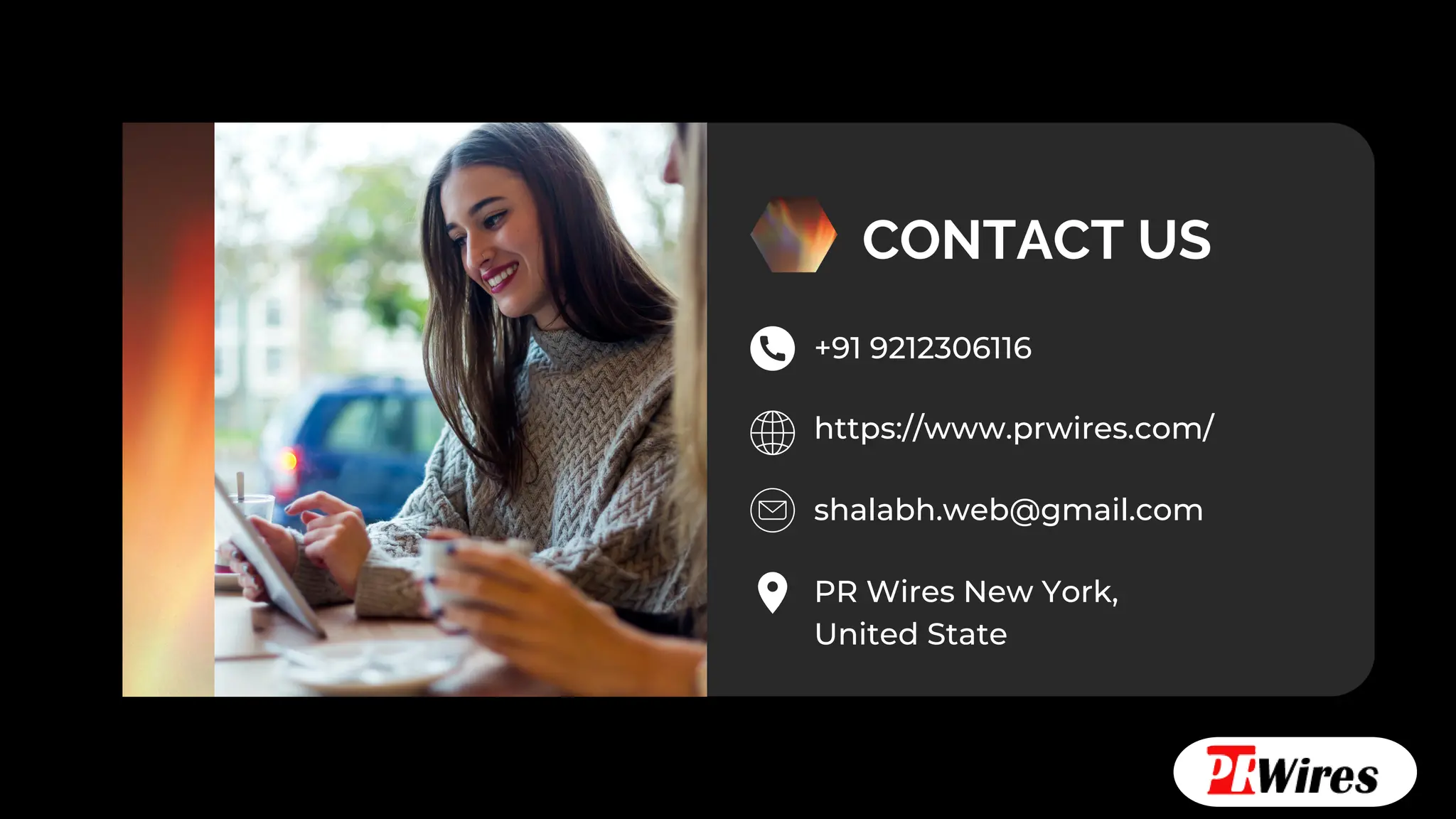 CONTACT US
+91 9212306116
https://www.prwires.com/
shalabh.web@gmail.com
PR Wires New York,
United State
 