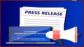 Press release power | PPTX