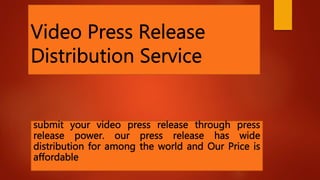 Press release power | PPTX