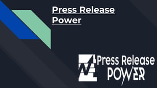Press Release
Power
 