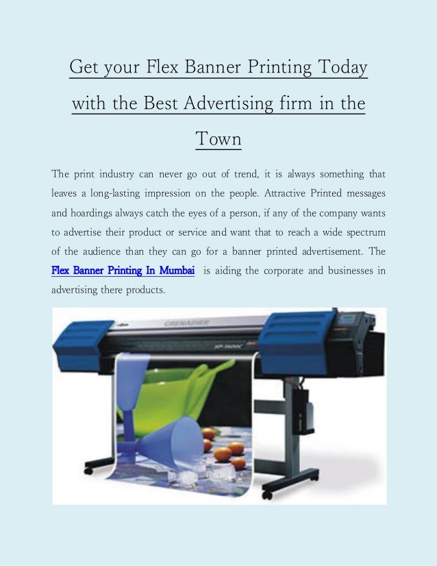 Flex Banner Printing In Mumbai Contact+919987760667
