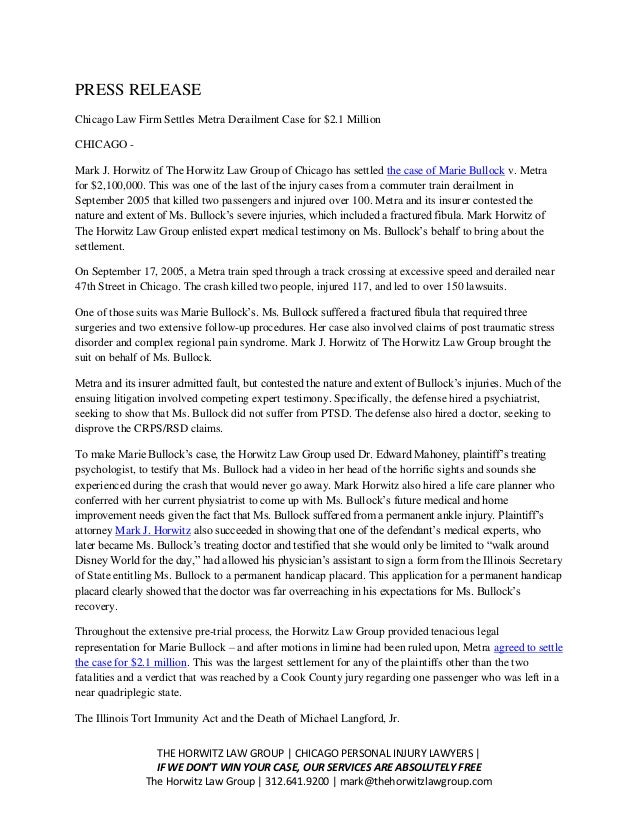 The Horwitz Law Firm - Chicago Personal Injury Attorney