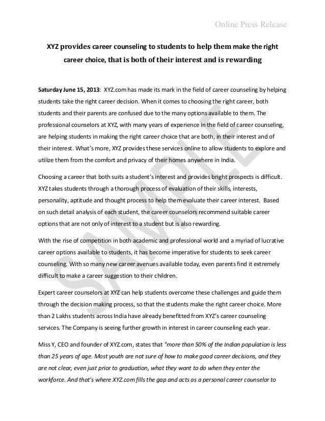 press release online sample online press release format