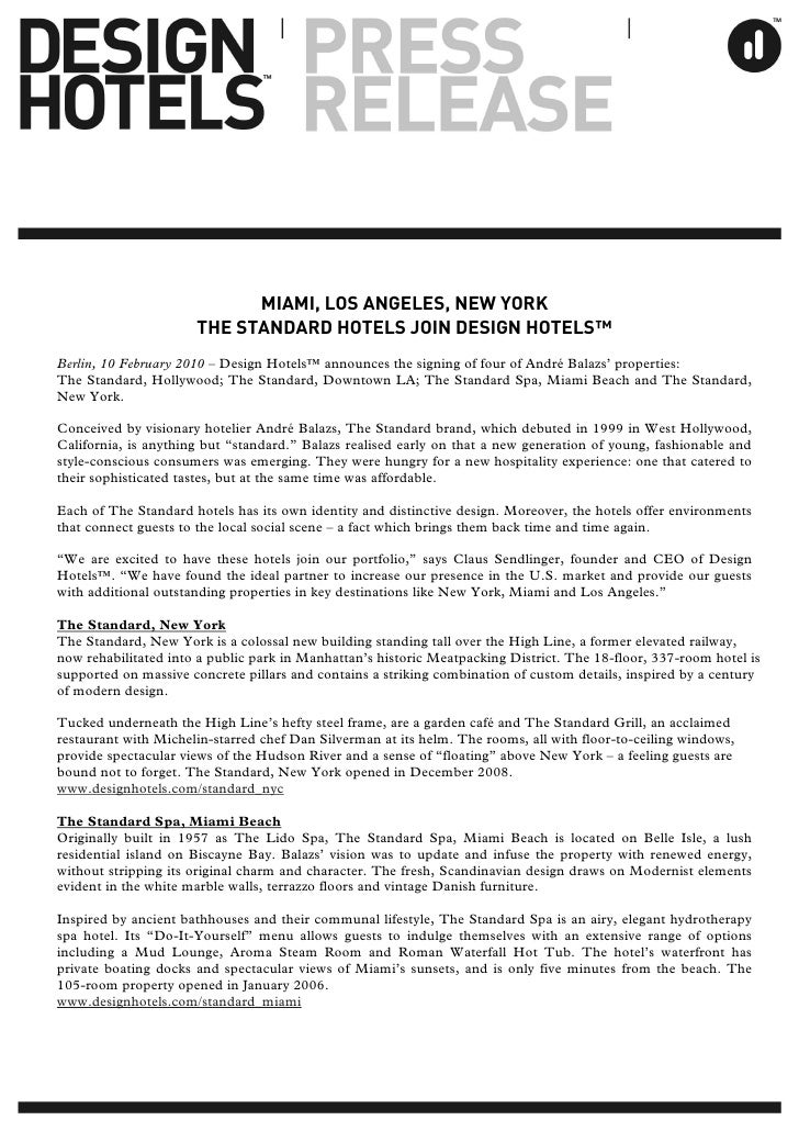 how to design a press release