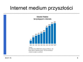 30.01.15 8
Internet medium łś
 