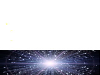 Origin Of The Universe Big Bang Theory Scientists believe that there was a giant explosion around 12-14 billion years ago. Atomic particles from the explosion later formed galaxies, stars, and planets.  