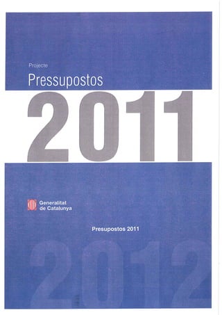 Pressupostos CAC 2011