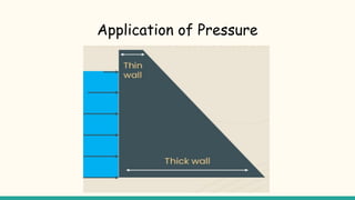 Application of Pressure
 