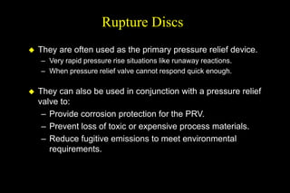 Psv Disc Pressure Safety Valve Type and application | PPT