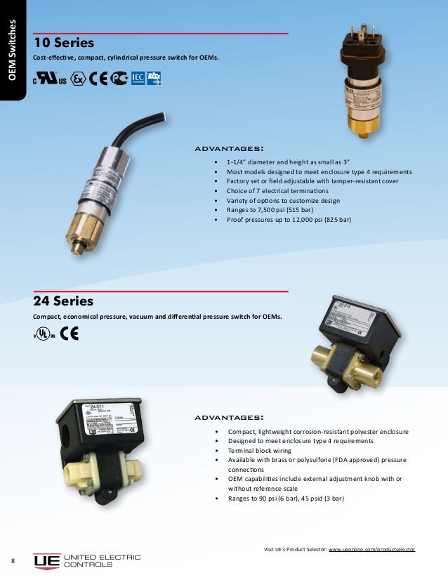 Pressure Temperature Switch and Transmitter Selection Guide