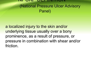 pressure ulcer prevention power point presentation | PPT