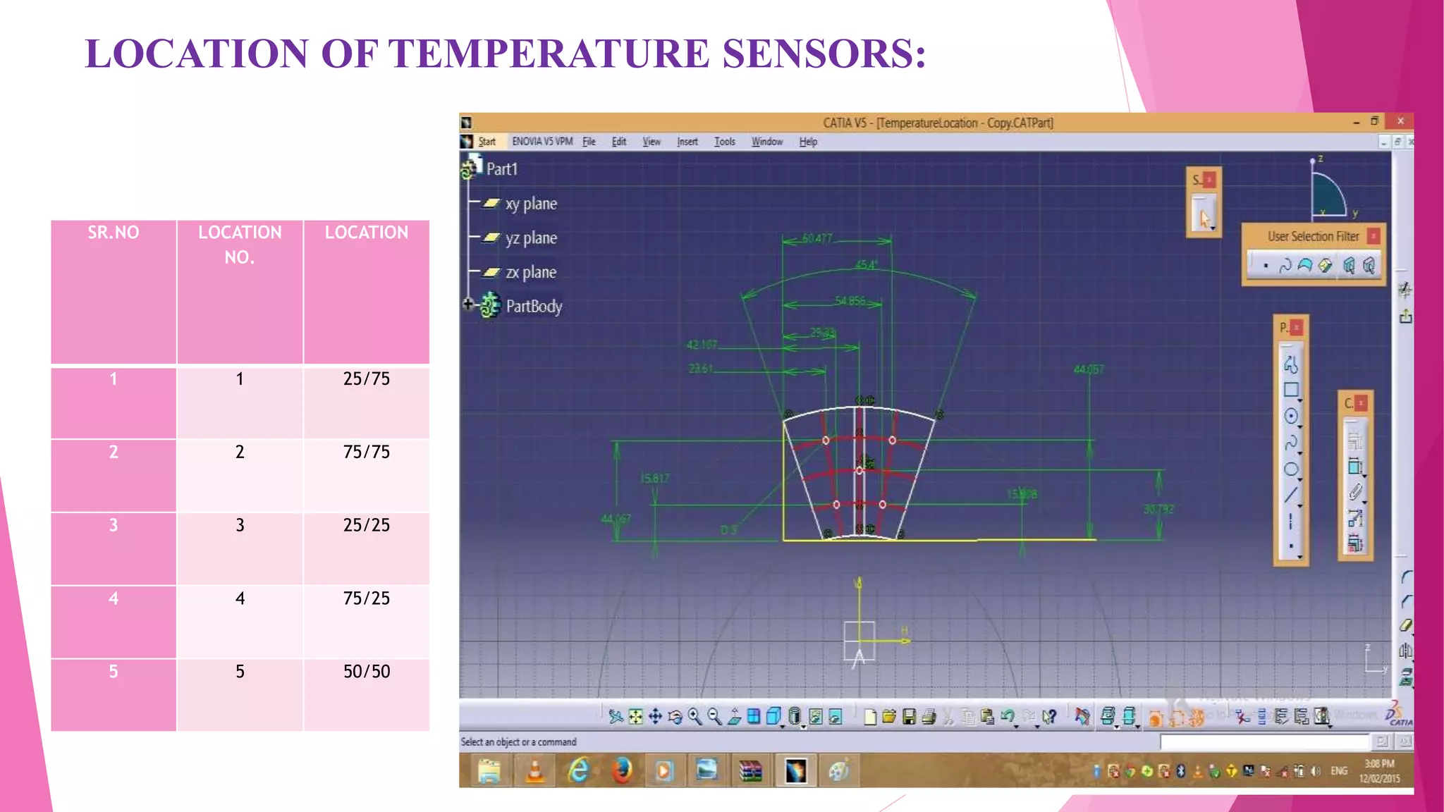 A Project on Pressure and temperature analysis of tilted pad thrust ...