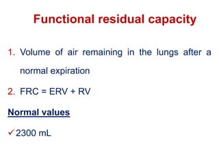 Pressure changes during Respiration | PPTX